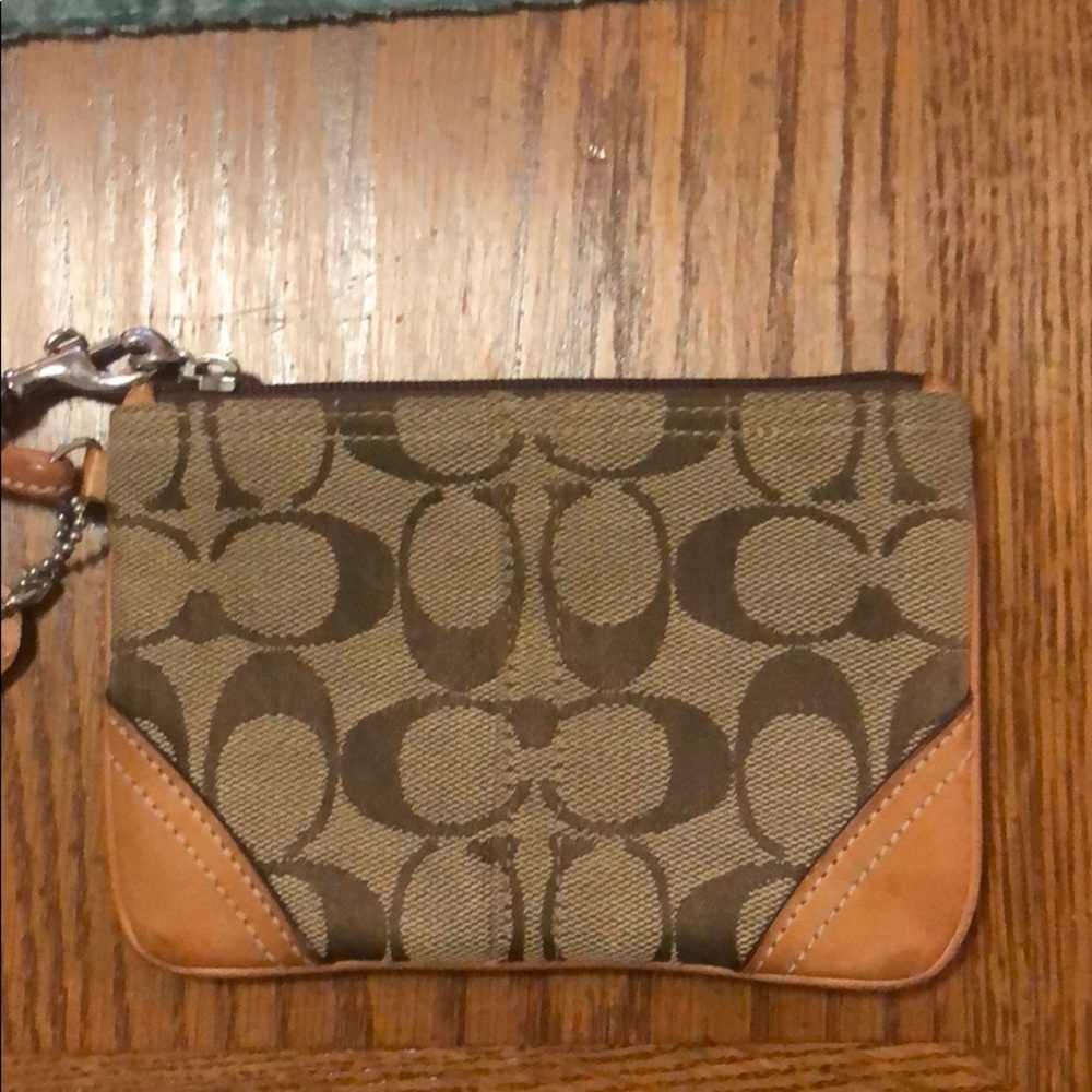 Coach wristlet